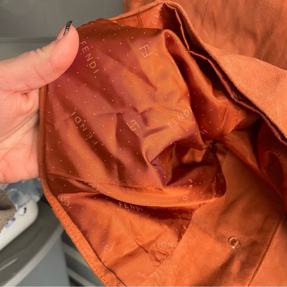 Fendi vintage 1980s leather jacket - Picture 5 of 7